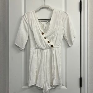White romper